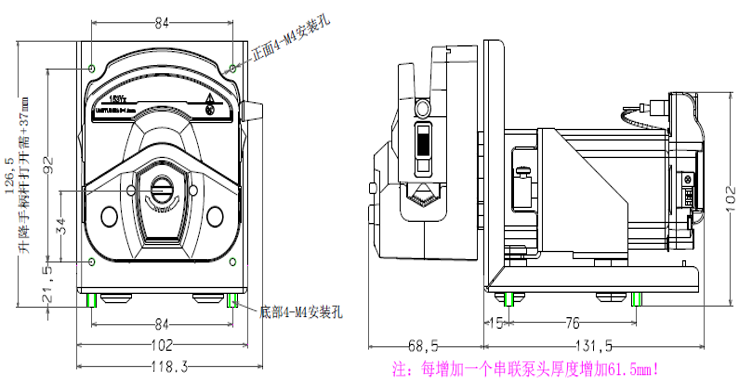 GUANLIAN 蠕動幫浦 Peristaltic Pump