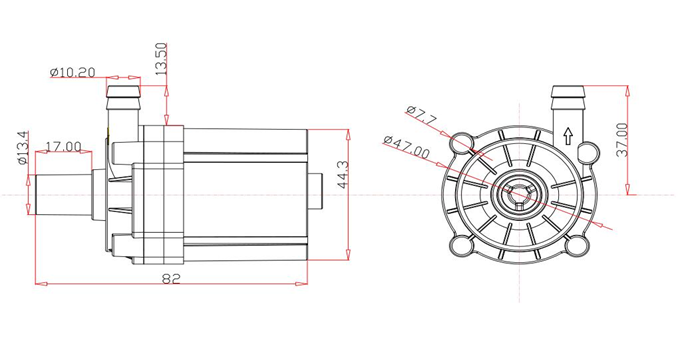 dc Circulating  pump   