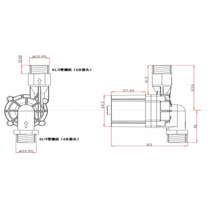 P45Brushless Liquid pump