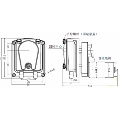 P304K Peristaltic Pump